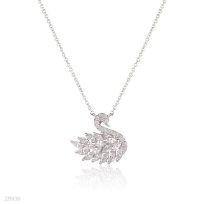 Tulip Bracelet With Swan Necklace Stainless Steel Durable Comfortable Stylish Affordable Practical Choice Reliable Performance | Golden Pink
