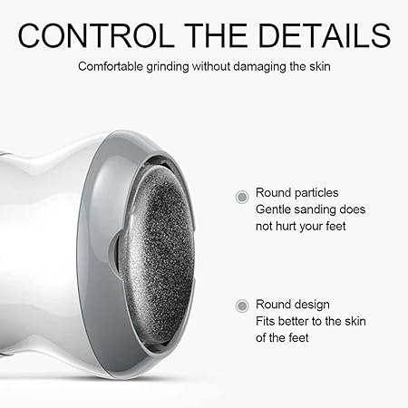 Foot Pedicure Grinder Remover Tools Automatic Polisher | Dead Skin Callus Feet Care Cleaning | PEDICURE MACHINE Rechargeable Foot Scrubber Tool