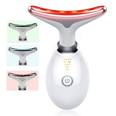 Rechargeable Neck & Face Lifting Massager with EMS Microcurrent - (Type-C Charging)