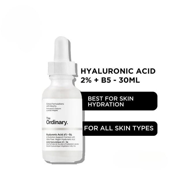 The Ordinary Hyaluronic Acid 2% + B5 Hydration Support Formula With Ultra Pure Vegan Hyaluronic Acid 30 ML